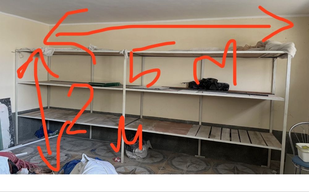 Продам стеллаж для гаража