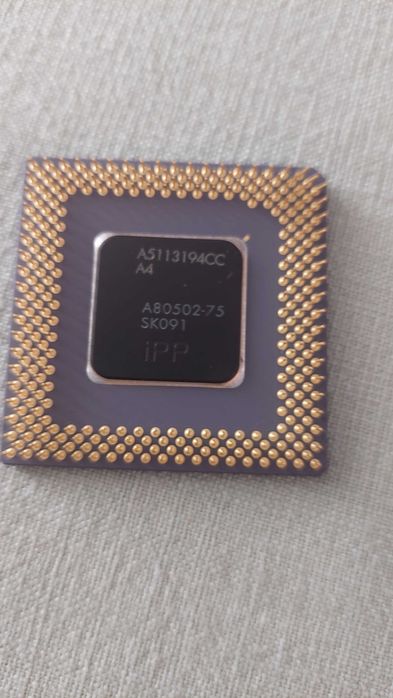 процесор  Intel ретро   А80502 - 75
