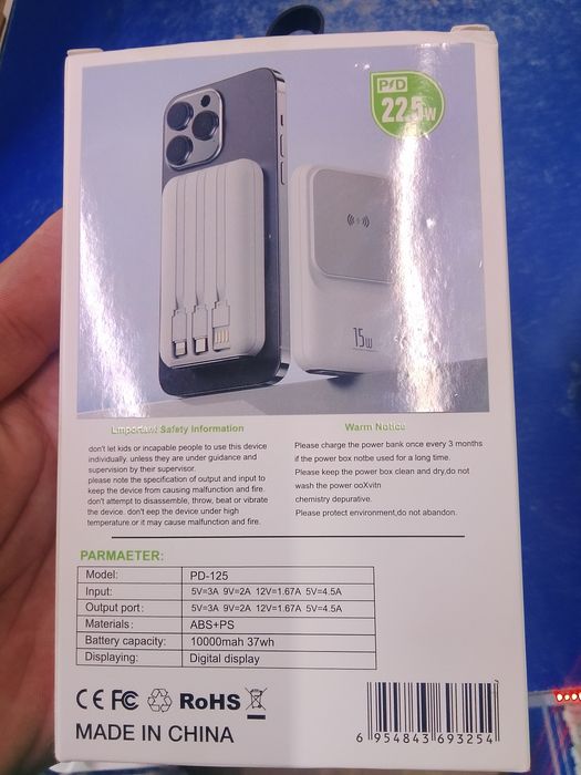 Air pods и повербанк