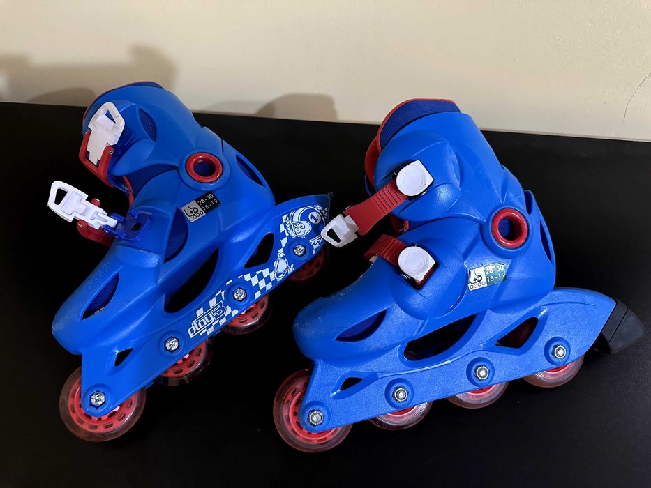 Role copii Oxelo Roller Play 3  mărimea 28-30, reglabile