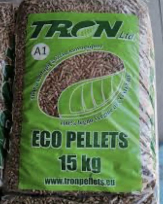 Дървесни пелети клас А1 100 % Топ Качество ! Безплатен Транспорт !!!