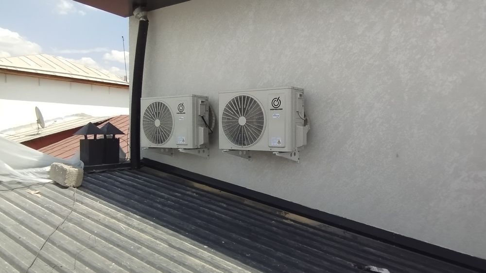 Установка кондиционер