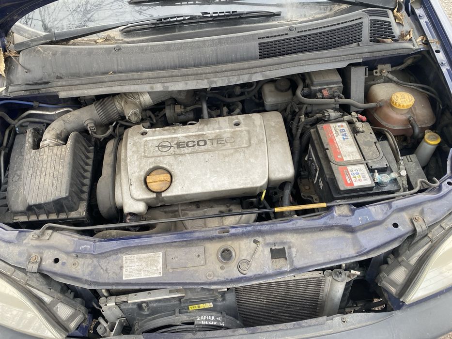 opel zafira 2003 1.6cng на части опел зафира