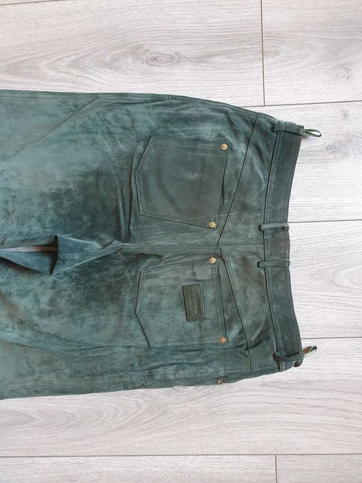 Pantaloni de piele SUBITO - Marimea 44 (Talie 83 cm)