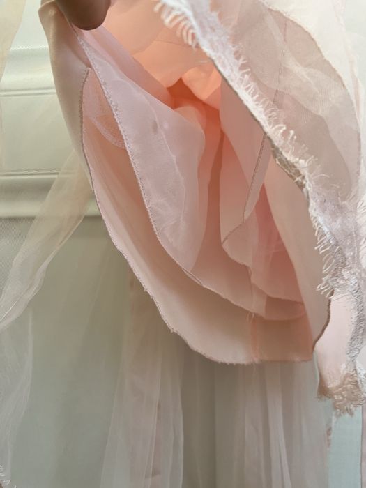 Платье розовое для девочки на 2-3 года