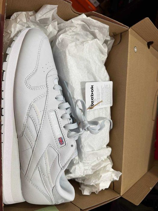 Кроссовки мужские Reebok Classic Leather! Новые в коробке! Оригинал!