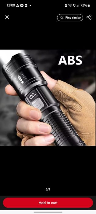 Lanterna puternica pentru camping