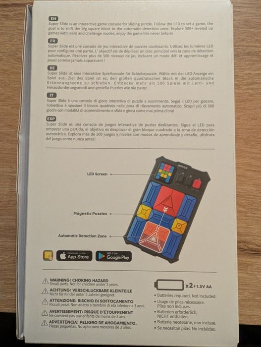 Consolă puzzle Super Slide Giiker