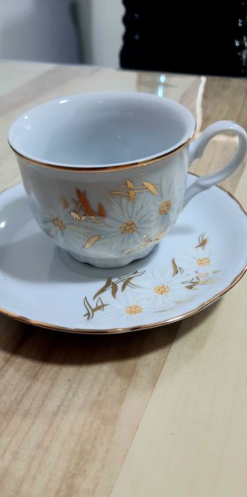 Set NOU Apulum 48 bucati cu filet auriu
