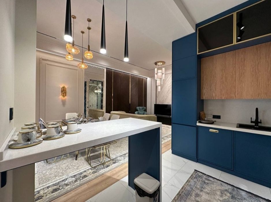 Сдаётся 3х комнатная квартира в новостройке жк парисен golden house