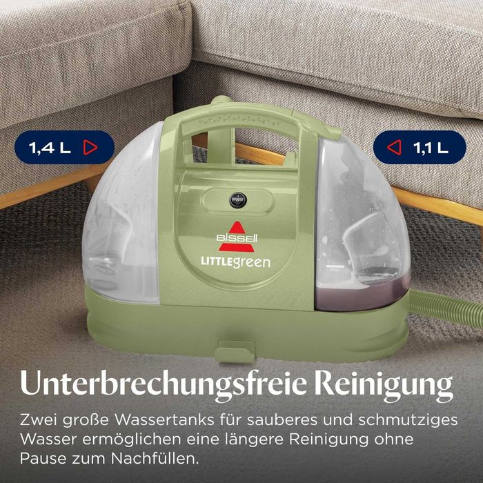Прахосмукачка за Мокро Почистване BISSELL Little Green, 340 W, 4098N