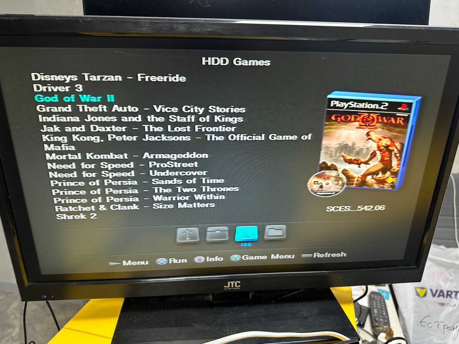 Sony Playstation 2 Ps2 Плейстейшън 2 с HDD 320G