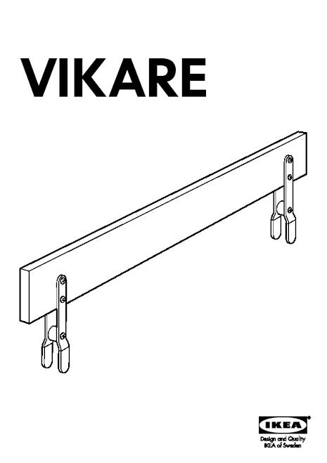 Cadru protectie patuti IKEA VIKARE