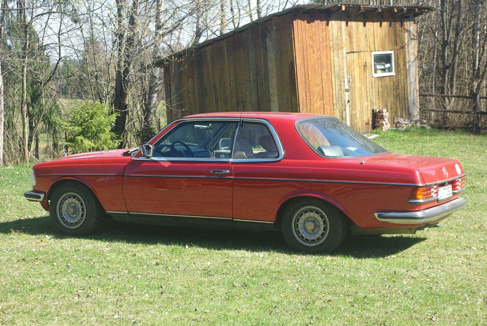 Vand MERCEDES-BENZ W123 280 CE coupe din 1977 cobra VEHICUL ISTORIC