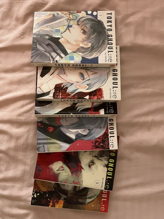tokyo ghoul RE манга (1-6) !НЕМСКИ!