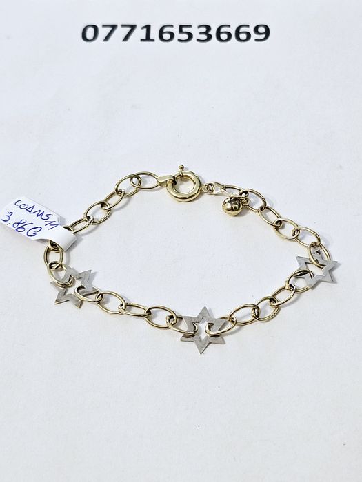 Vand bratara din aur 14 k 3.86 g cod ms 11