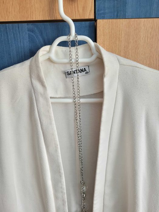 Sacou elegant alb