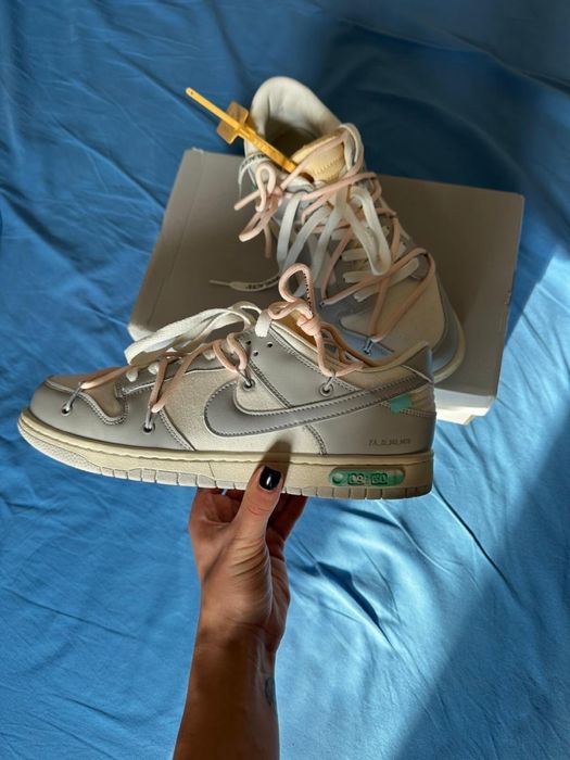 Nike x Off White dunk low “Lot 09”