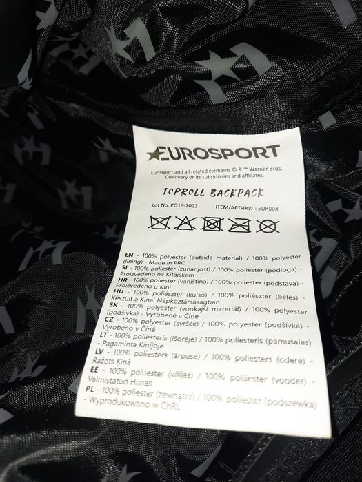 Раница EUROSPORT  с горна ролка 20Л