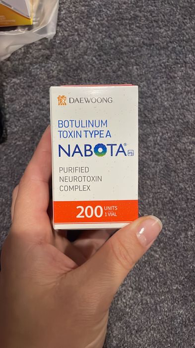 Toxina botulinica Nabota 200