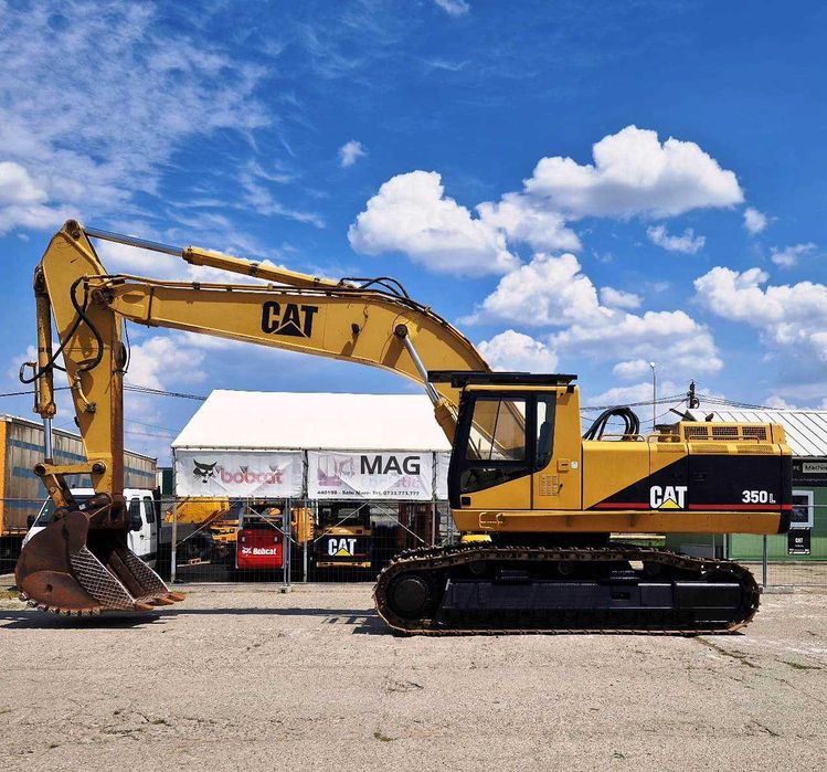 Caterpillar 350L, 53 tone, cupa excavare ~3 mc