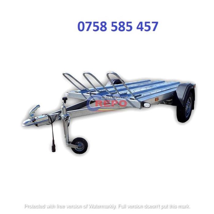 Remorca MOTO 750 kg 3 posturi Remorca auto ATV , RAR INCLUS IN PRET