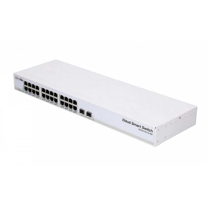 MikroTik CRS326-24G-2S+RM birinchi qol