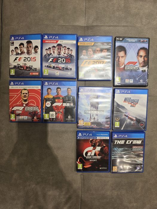 Игри за PlayStation 4, FORMULA 1...