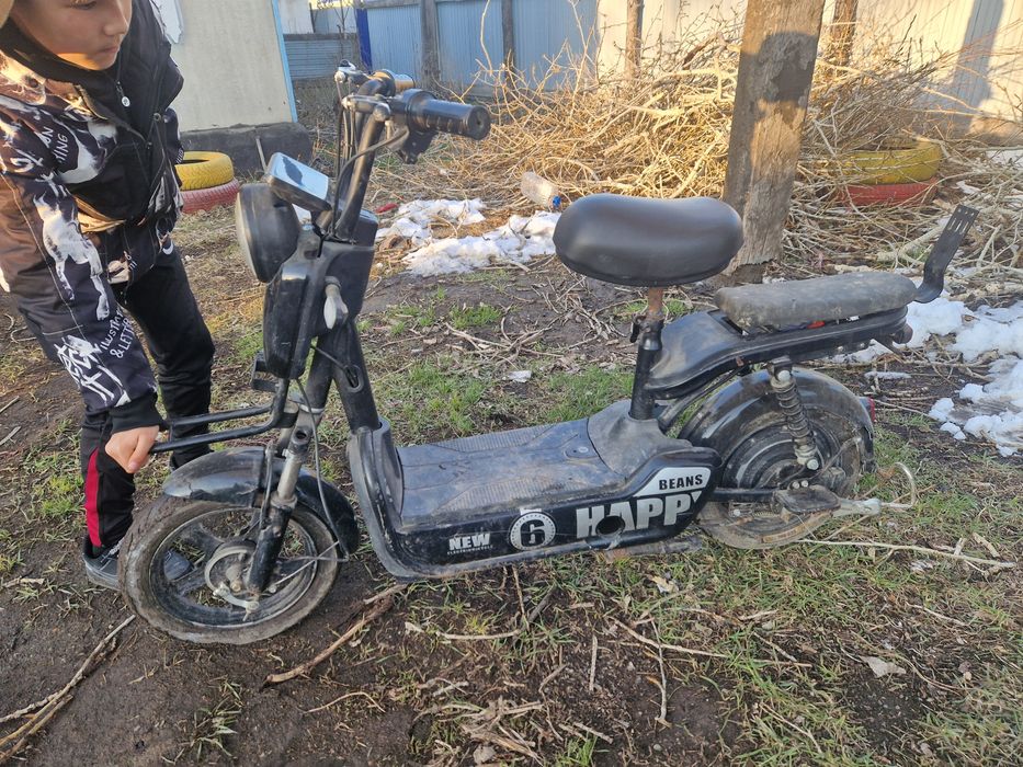 Электро мопед happy new 6