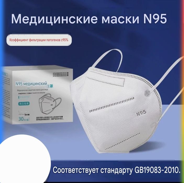 Продаются маски медицинские N95