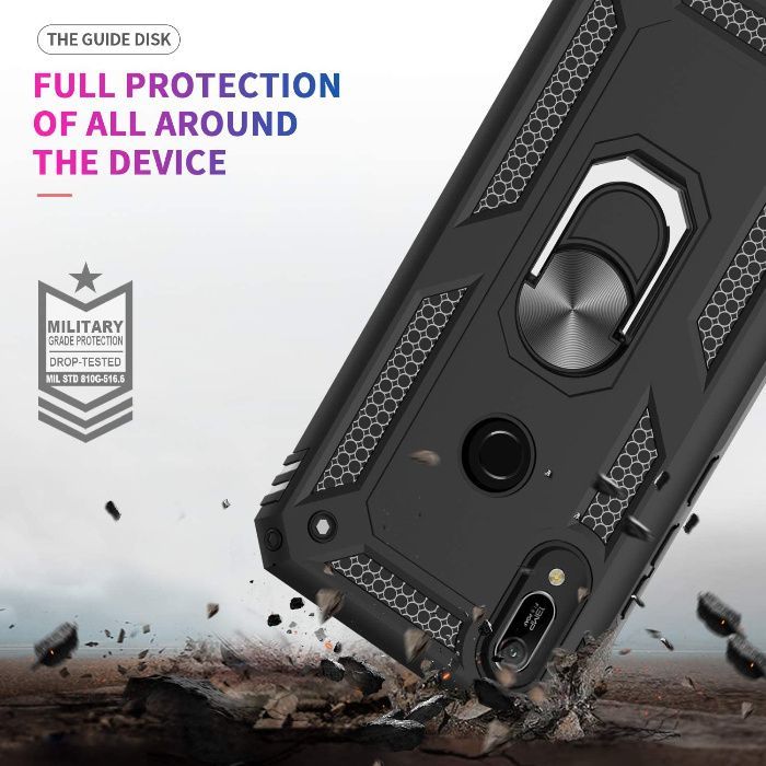 Husa hybrid ARMOR cu inel pt. Huawei Y6 2019 , Y6s 2019, Y7 2019