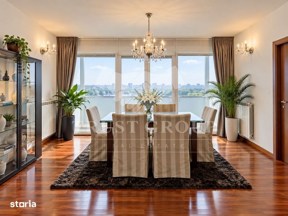 Apartament 4 camere Herastrau | Loc de parcare | 3 Terase