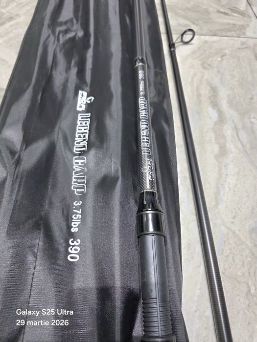 SET 3 Lansete FL LEGEND CARP 3.90 m 3.75 Lbs 2 tronsoane Model nou 202