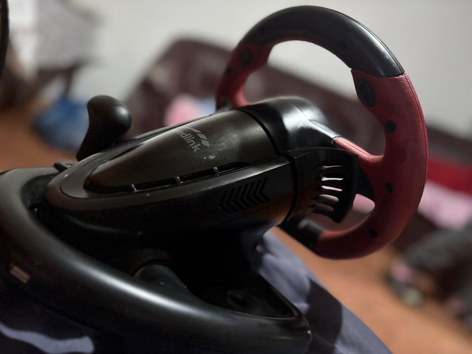 Volan SPEEDLINK Trailblazer compatibil PS5/PS4/PS3/PC/Xbox One, Negru