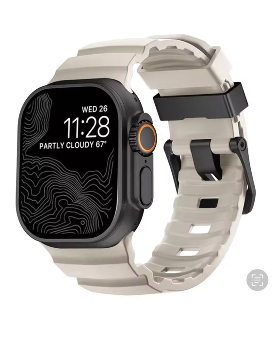 Curea Husa Incarcator Full Silicon Iphone Apple Watch Ultra