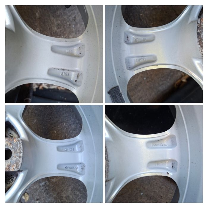 15" 5X100mm Немски Алуминиеви джанти с гуми 195/65/15