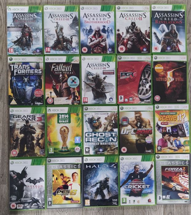 XBOX 360 игри, xbox