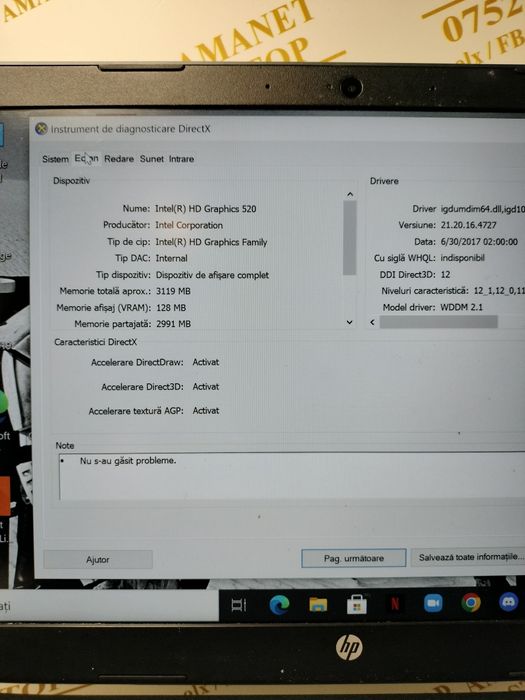 NDP Amanet Brăila HP Pavilion Notebook (933)