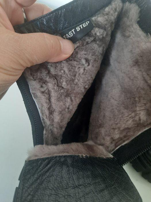 Кожанные сапоги Турция