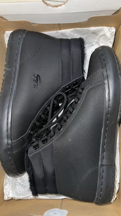 Зимние сапоги Lacoste оригинал