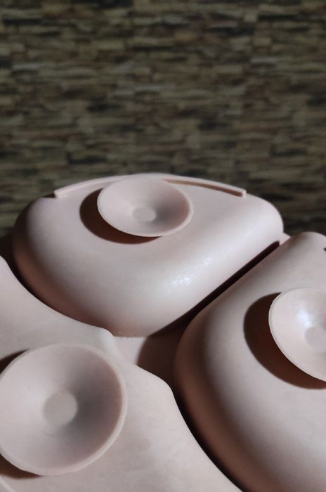 Тарелка на присоске фартук