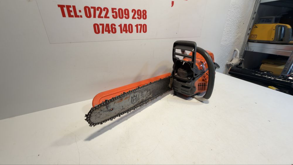 Hisqvarna 545 Mark II drujba taiat lemn padure bustean stihl dolmar