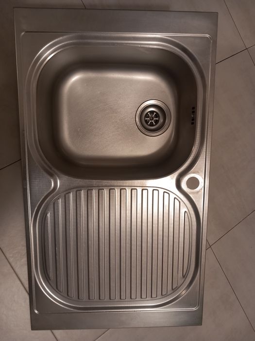 Chiuveta inox FRANKE folosita cu anumite semne de u