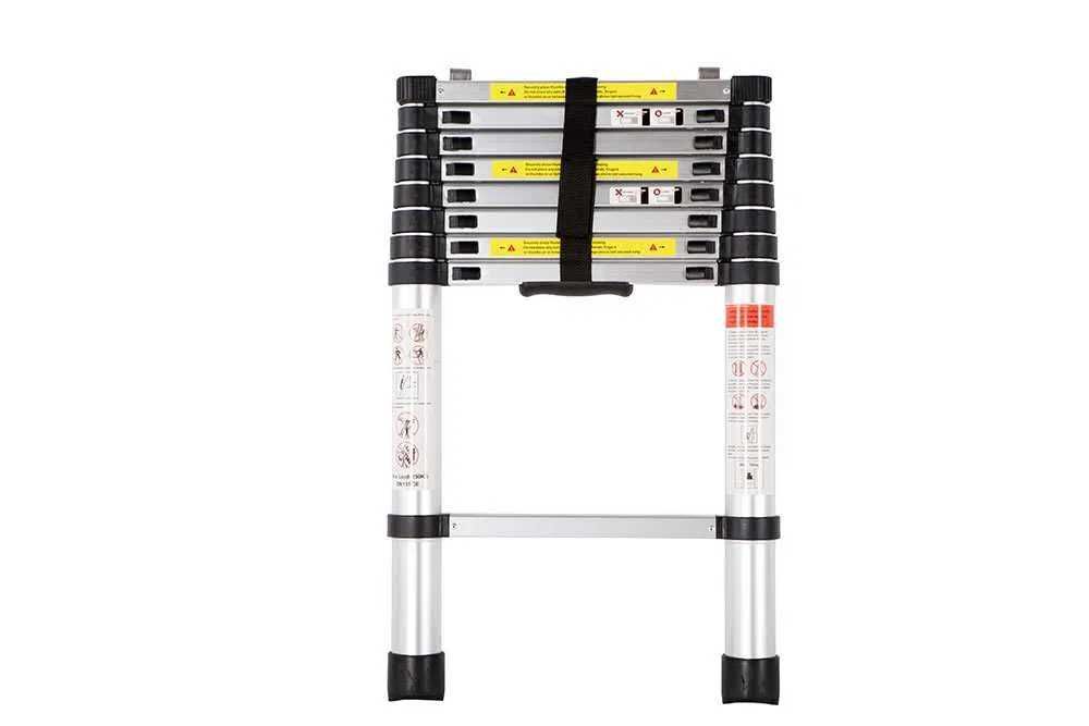 Лестница телескопическая (Алюминий)