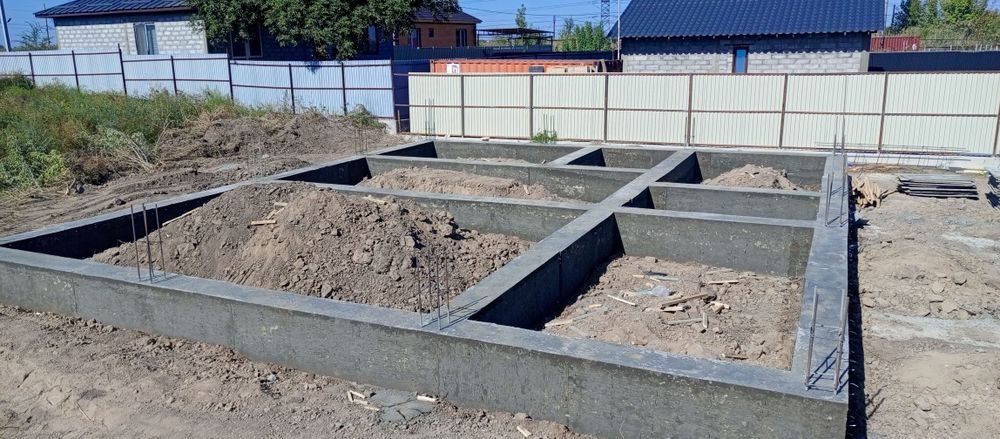 Заливаем фундамент