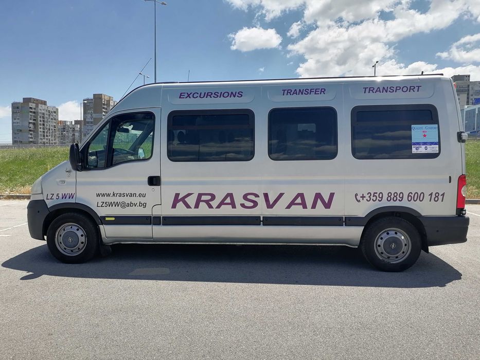 Бус под наем  -  « 15 местен и 8 местен »