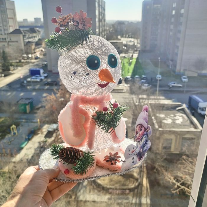 Поделки снеговики