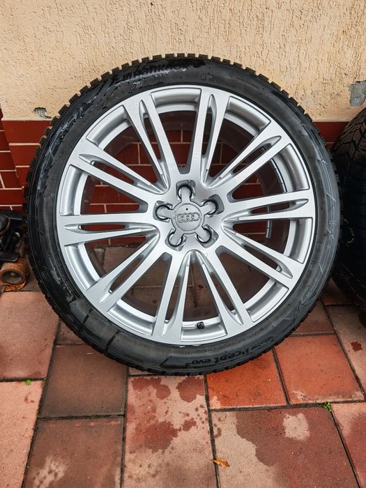 4 roti Audi A8 D4 jante+anv. Hankook Winter IceptEvo3 265 40 R20 IARNA