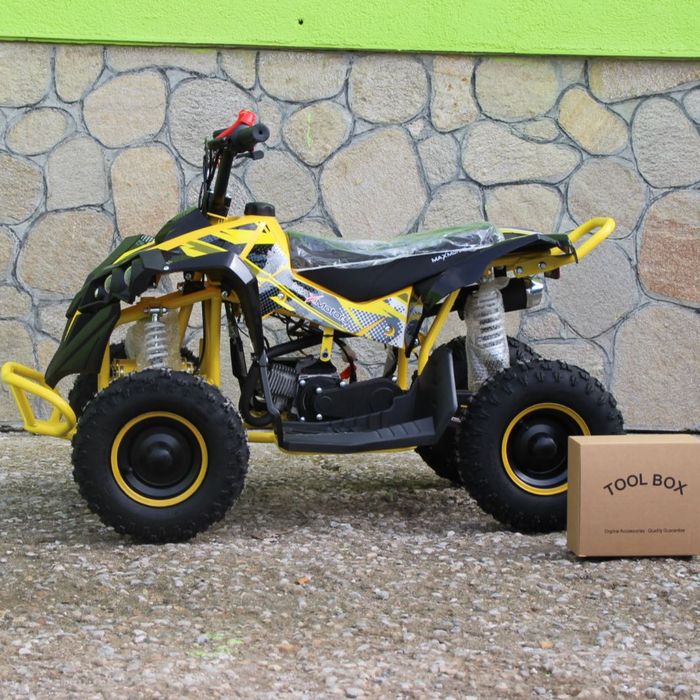 Детско бензиново ATV Grizzly SPORT – BLACK & YELLOW