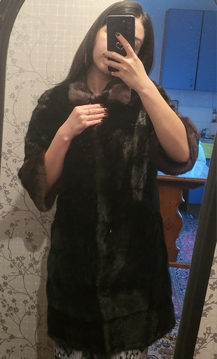 Норковый полушубок